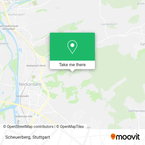 Scheuerberg map