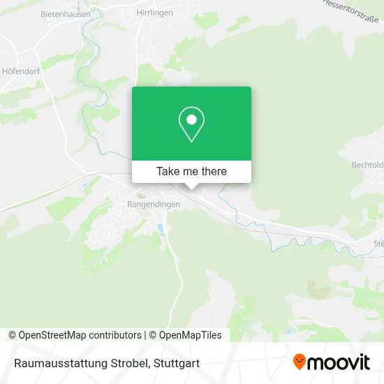 Raumausstattung Strobel map