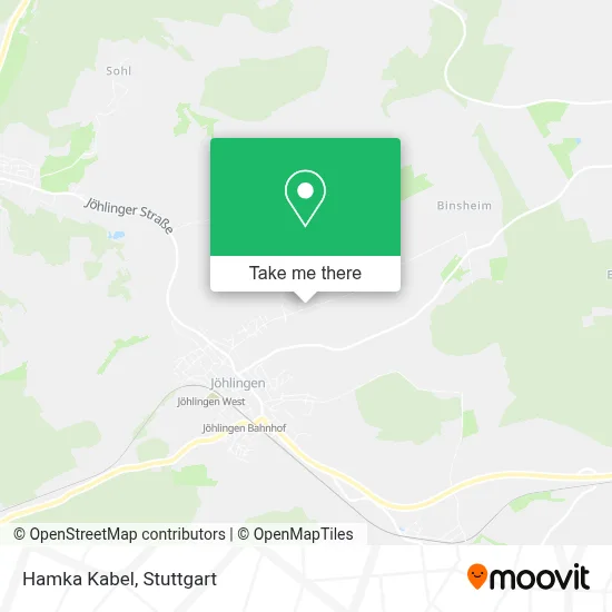 Hamka Kabel map