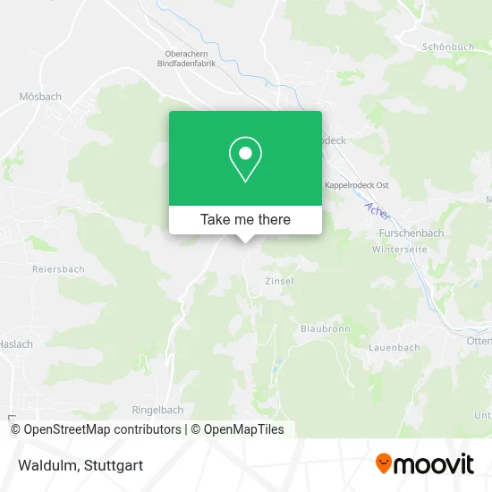 Waldulm map