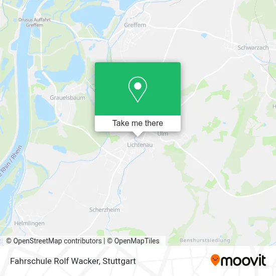 Fahrschule Rolf Wacker map