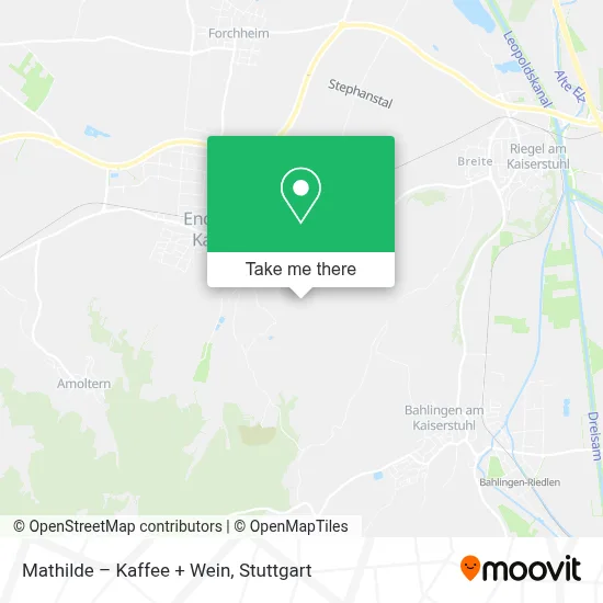 Mathilde – Kaffee + Wein map