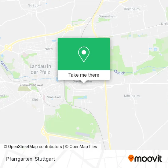 Pfarrgarten map