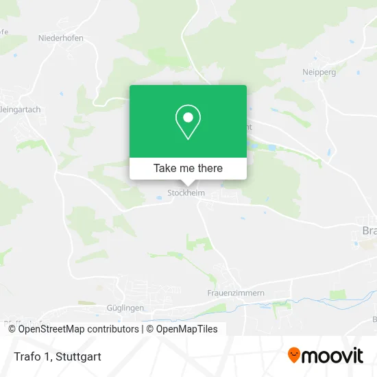 Trafo 1 map