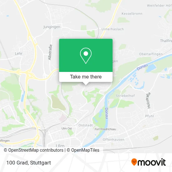 100 Grad map
