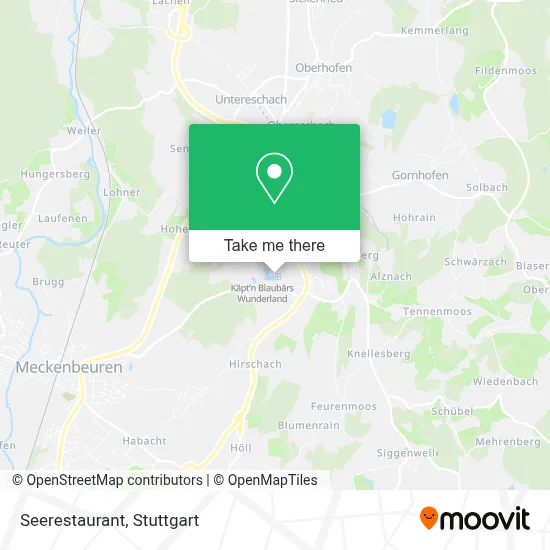 Seerestaurant map