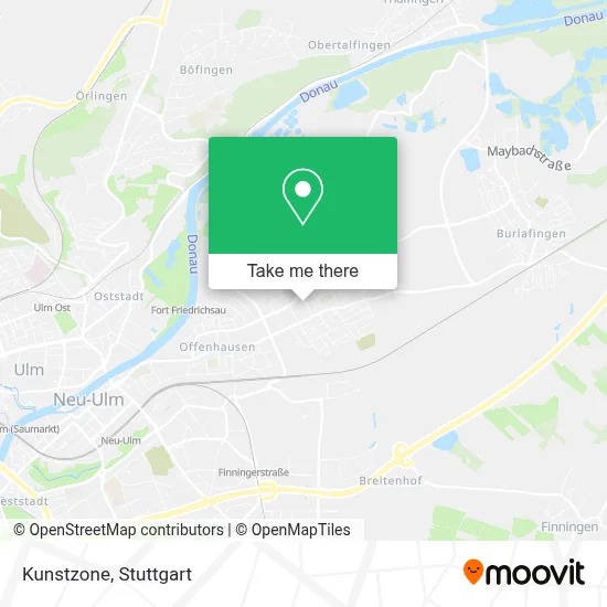 Kunstzone map