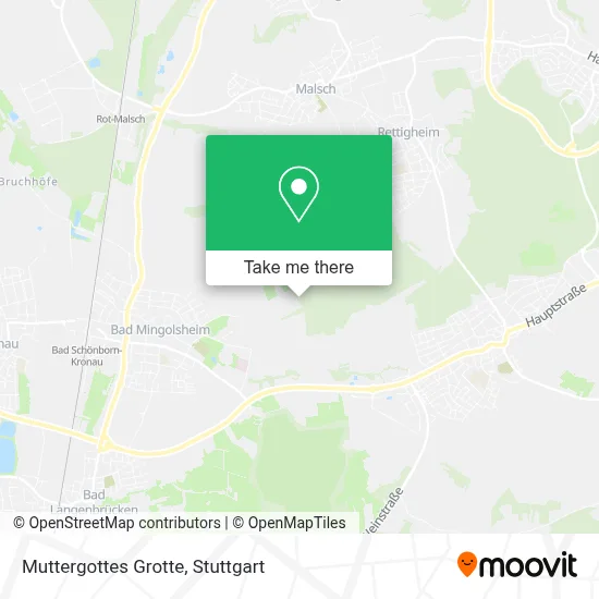 Muttergottes Grotte map