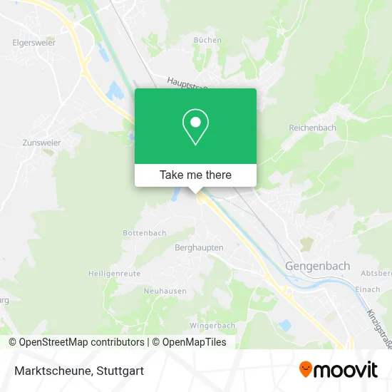 Marktscheune map