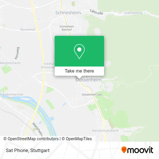 Sat Phone map
