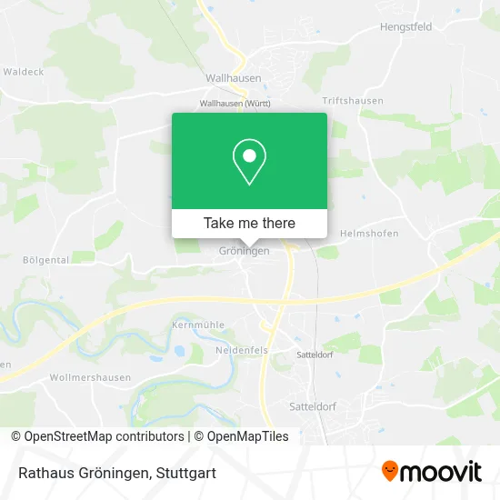 Rathaus Gröningen map