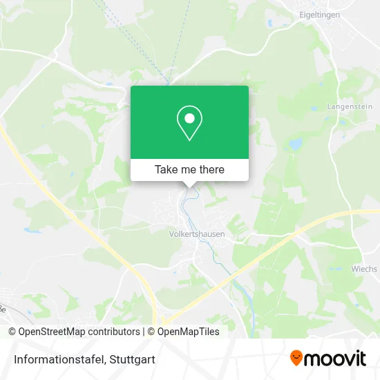 Informationstafel map