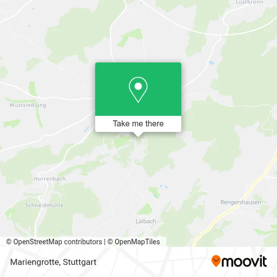 Mariengrotte map