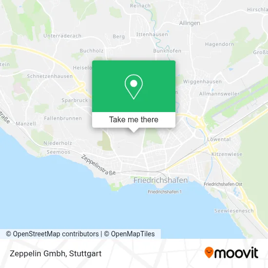 Zeppelin Gmbh map