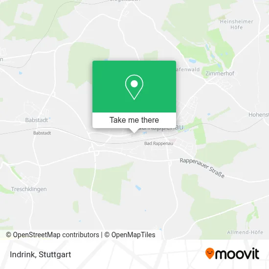 Indrink map