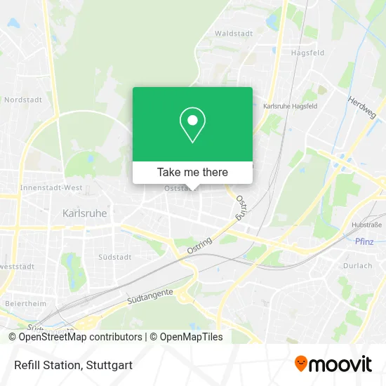 Refill Station map