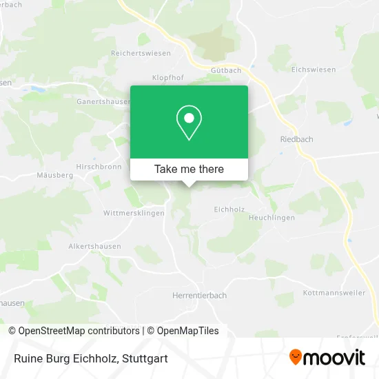 Ruine Burg Eichholz map