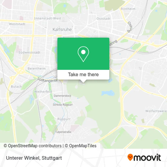 Unterer Winkel map