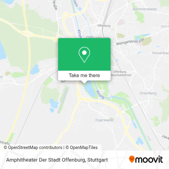 Amphitheater Der Stadt Offenburg map