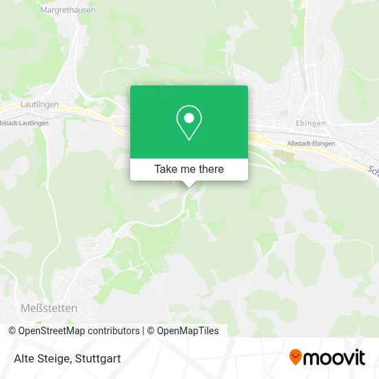 Alte Steige map