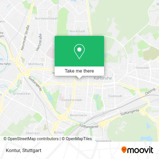 Kontur map
