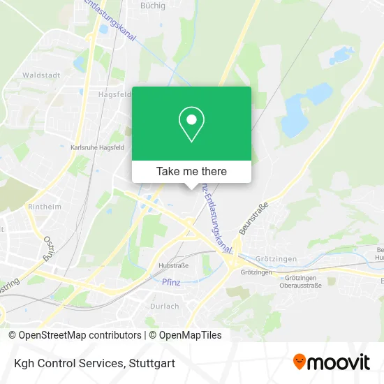 Kgh Control Services map
