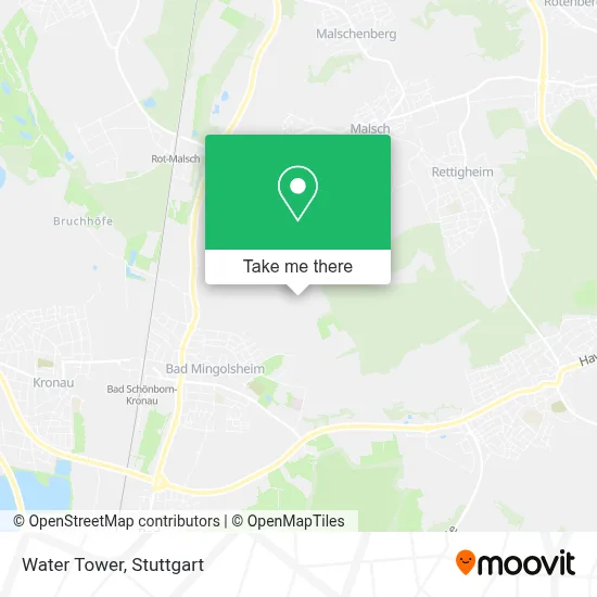 Wasserturm map