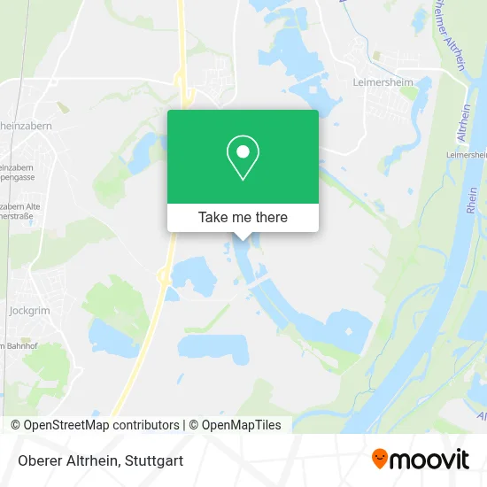 Oberer Altrhein map