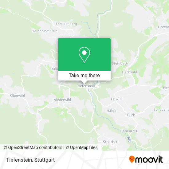 Tiefenstein map