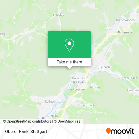 Oberer Rank map