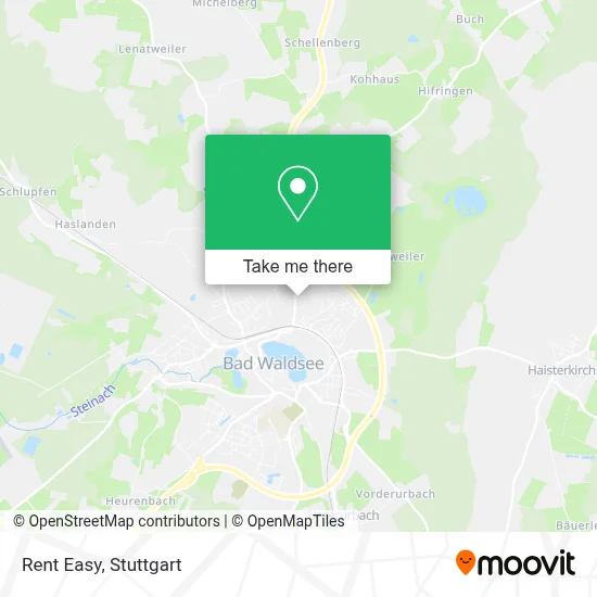 Rent Easy map