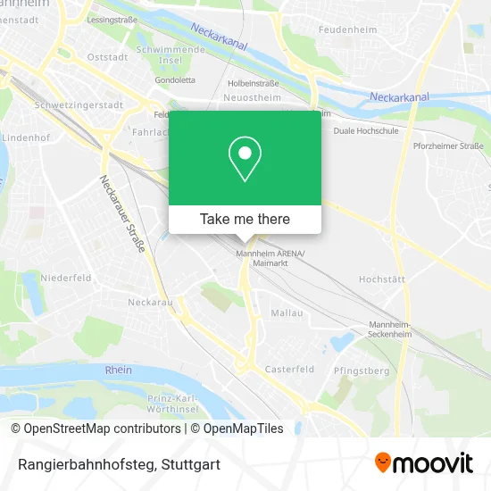 Rangierbahnhofsteg map