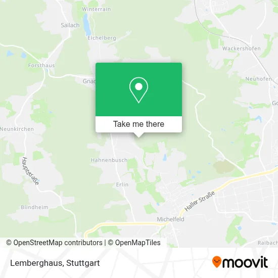 Lemberghaus map