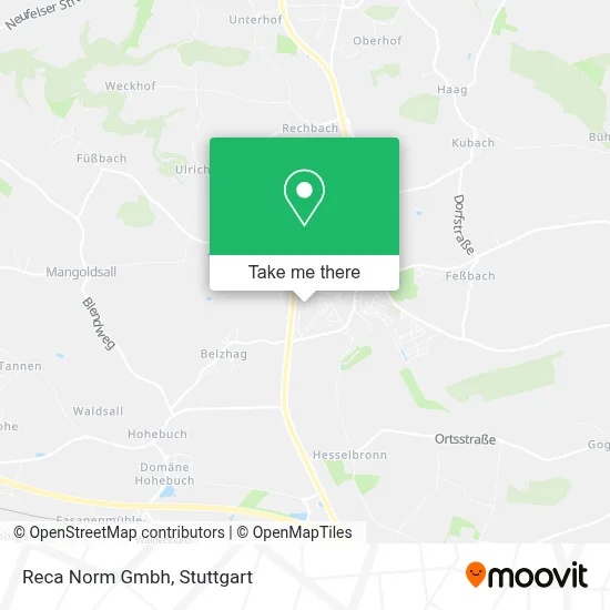 Reca Norm Gmbh map