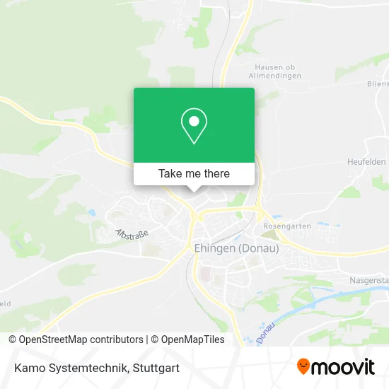 Kamo Systemtechnik map