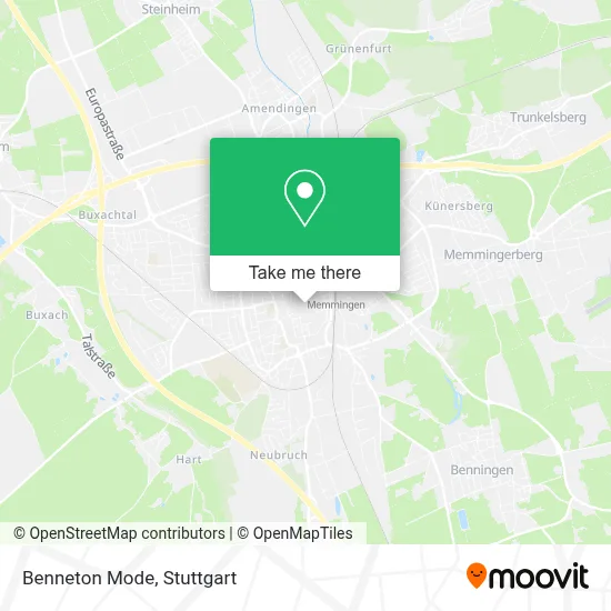Benneton Mode map