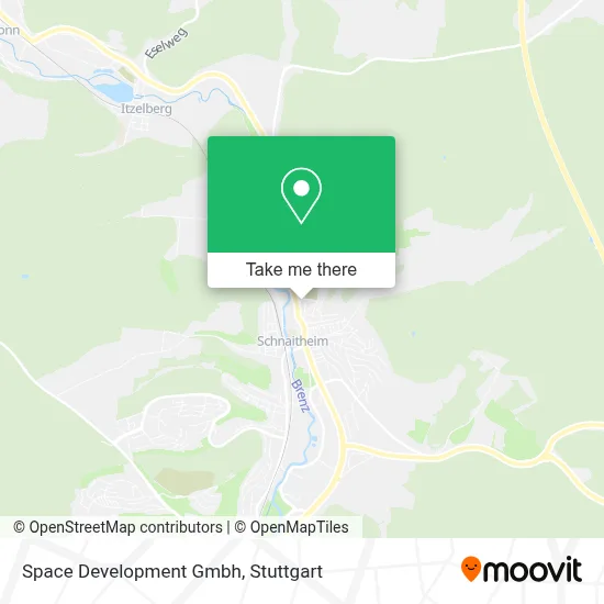Space Development Gmbh map