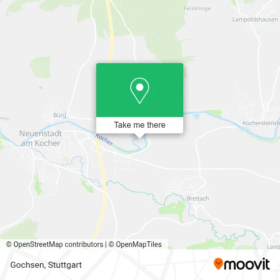 Gochsen map