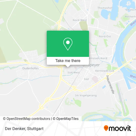 Der Denker map