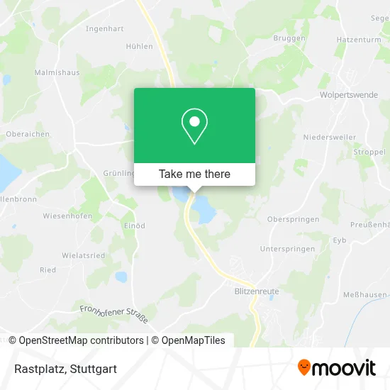 Rastplatz map
