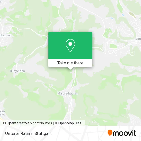 Unterer Rauns map