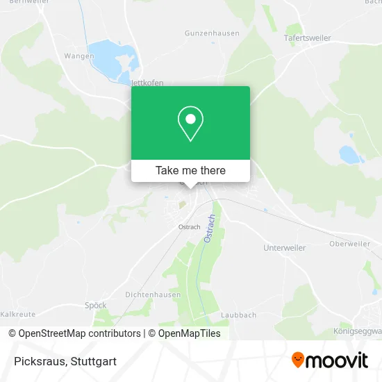 Picksraus map