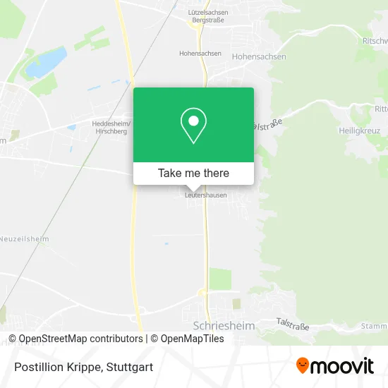 Postillion Krippe map