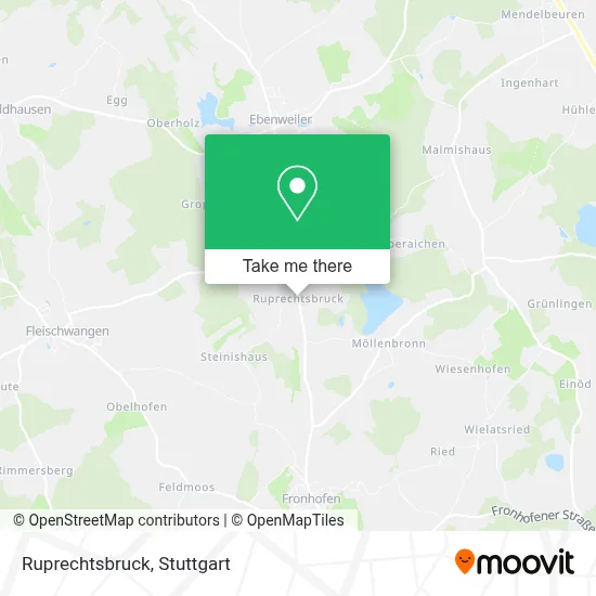 Ruprechtsbruck map