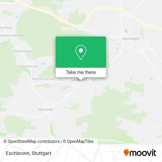 Eschbronn map