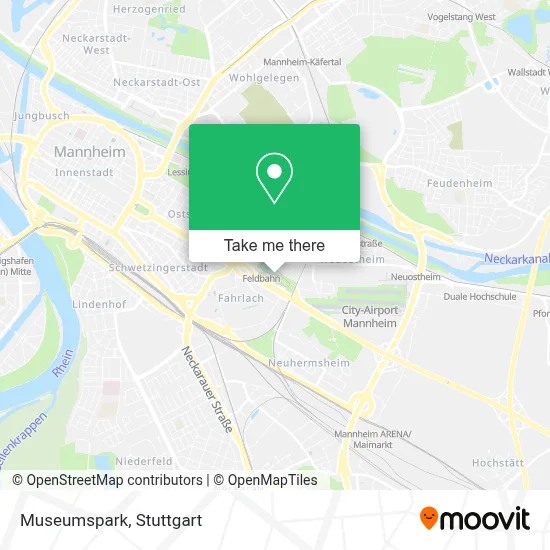 Museumspark map