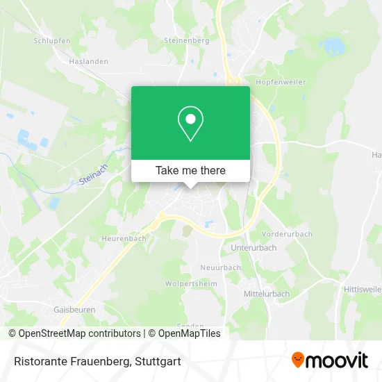 Ristorante Frauenberg map