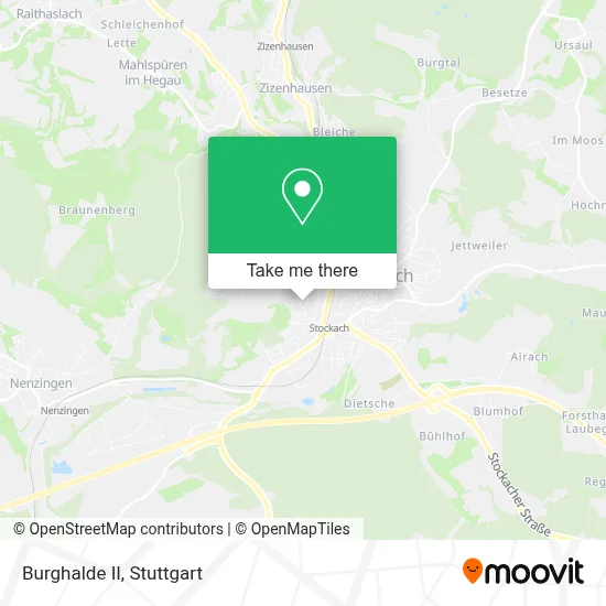 Burghalde II map