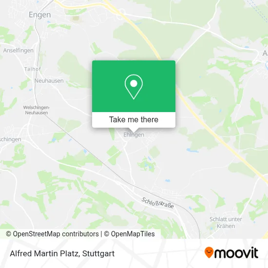 Alfred Martin Platz map
