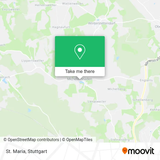 St. Maria map